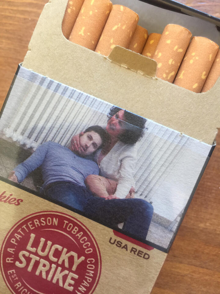 Selbstportrait mit Hilfe